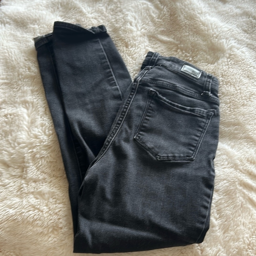 Gray /black jeans
